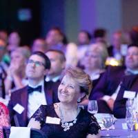 Carolyn Bloodworth and guests